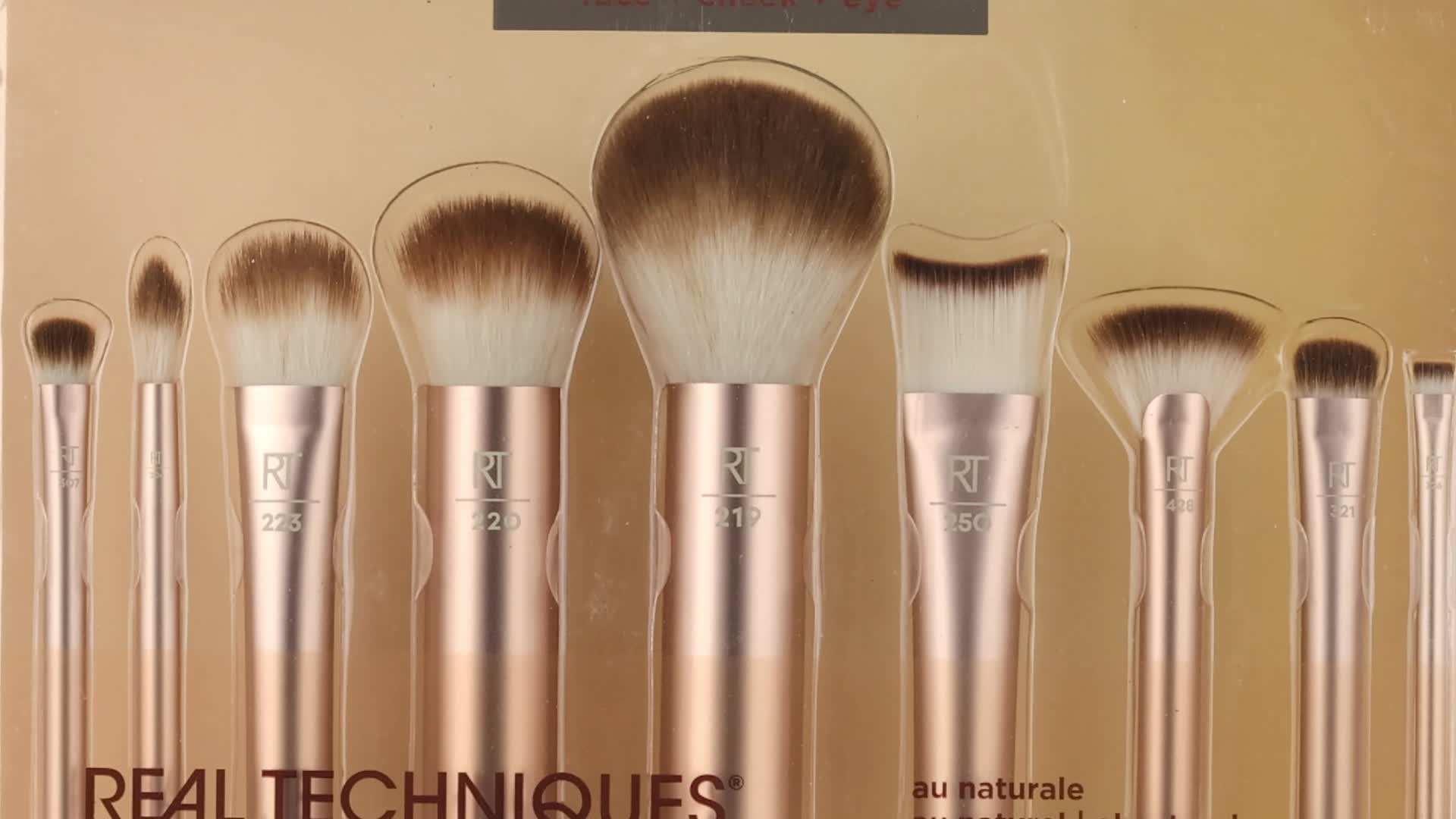 REAL TECHNIQUES 9-Piece Premium Makeup Brush Complete Set